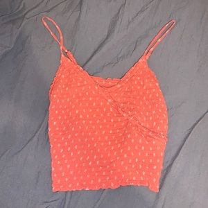 Pinkish orange small Hollister tank top